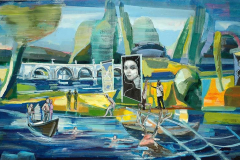 #12 Auswahl 2013/2014, 115 x 175 cm, "Fluss"