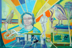 #14 Auswahl 2013/2014, 95 x 235 cm, "Grenze"