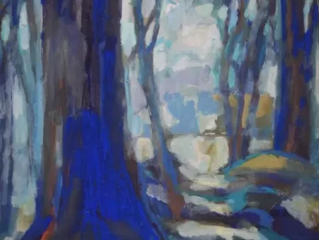 #L03: Kunstdruck - Im Wald (35,8 x 73,5 cm)