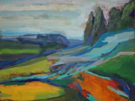 #L13: Kunstdruck - Am Hang (52,4 x 42,2 cm)