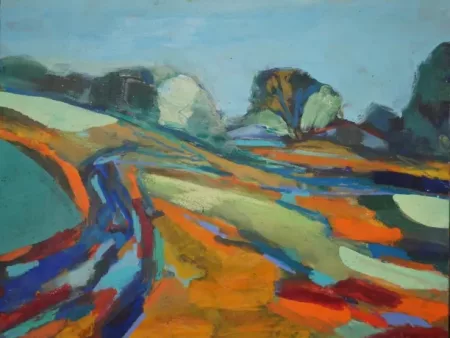 #L16: Kunstdruck - Auf dem Feld (61,2 x 48 cm)