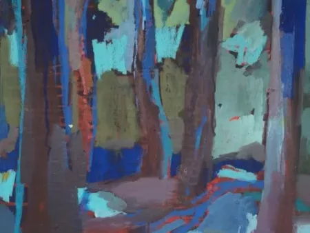 #L18: Kunstdruck - Im Wald (50 x 84 cm)