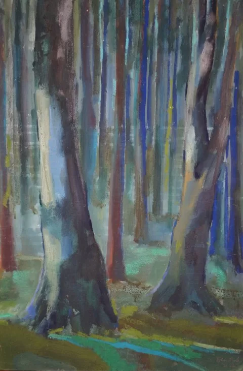 #L19: Kunstdruck - Im Wald (46,2 x 69 cm)