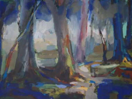 #L21: Kunstdruck - Am Waldrand (80 x 60 cm)