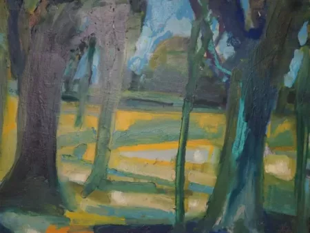 #L22: Kunstdruck - Am Waldrand (70,2 x 54,2 cm)