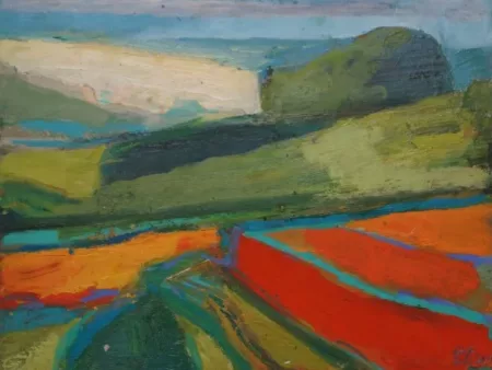 #L26: Kunstdruck - Felder (37,2 x 29,5 cm)