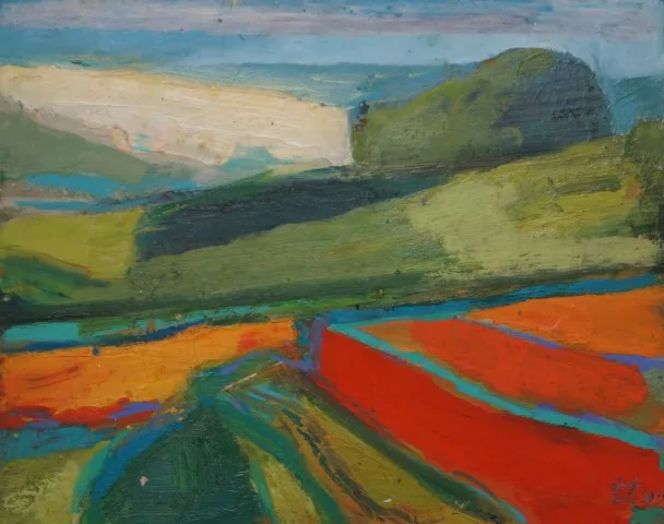 #L26: Kunstdruck - Felder (37,2 x 29,5 cm)