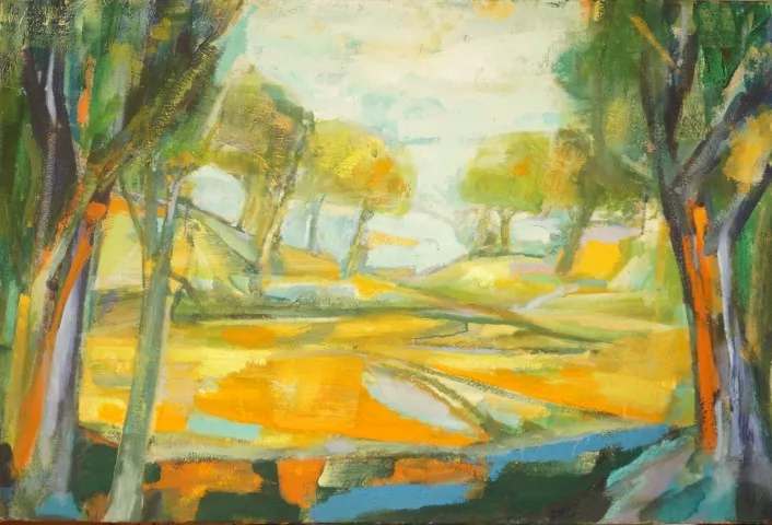 #L30: Gemälde - Im Licht der Farben (135 x 90 cm)